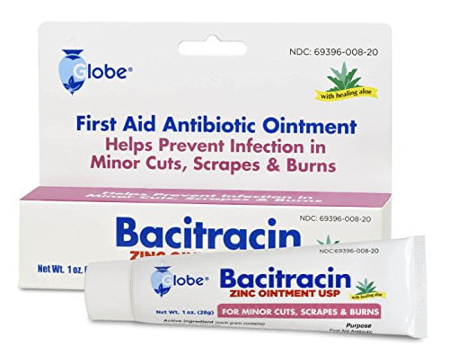 Bacitracin Zinc Ointment with ALOE 1 oz Tube