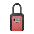 thumbnail image 3 of Colaxi Key Cabinet Organizer Key Lock Box Waterproof Password Key Case Safe Case Combination 4 Digit for Store Auto Real Estate Agency Hotel Red, 3 of 9