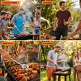 thumbnail image 5 of BN-LINK 20pcs BBQ Grill Accessories Set, Stainless Steel Grill Tools Set with Case, Barbecue Utensil Tool for Camping & Tailgating, 5 of 6