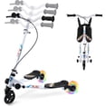 thumbnail image 1 of AODI Trottinette à Balancement pour Enfants, Trottinette à 3 Roues Pliable à Oscillation, Poussée et Dérive avec 4 Guidon Réglables et 2 Roues Arrière à DEL pour Garçons et Filles Ag, 1 of 6