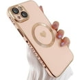thumbnail image 3 of Designed for iPhone 14 Plus Case Compatible with MagSafe Built-in Camera Lens Protector Shockproof Slim Silicone Magnetic Phone Case for iPhone 14 Plus 6.7" - Pink, 3 of 11