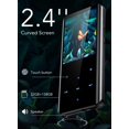 thumbnail image 4 of Reproductor MP3 AGPTEK A19X 2.4" Bluetooth 5.3 32GB con altavoz negro, 4 of 8