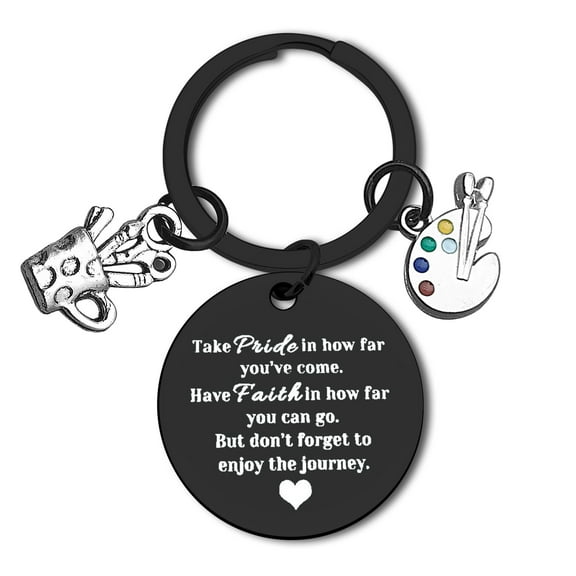 Artist Inspiration Gift Art Student Graduation Gift Painter Gifts Artist Paint Palette Keychain Encouragement Gifts Keyring Art Lovers Gifts Painter Art Student Gifts Christmas Birthday Gifts Jewelry