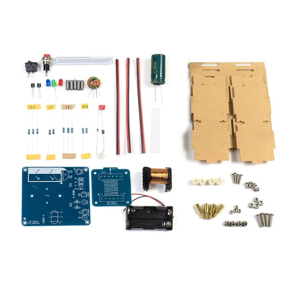 DIY Electromagnetic Emitter Kit High Voltage Coil Boost Circuit Board with/without Outer Case for Science Experiments
