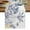 White Gray Blue, variant on Blue Yellow Palm Tree Table Runner, Summer Botanical Tropical Washable Cotton Linen Table Runners 36 Inches Long, Dresser Scarf Runner for Nightstand/End Tables/Round Tables 13''x36''