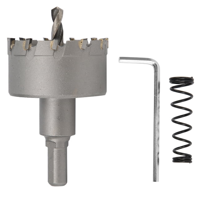 Broca de carburo para escariado de metal, para chapa gruesa, suministros industriales, φ65 mm