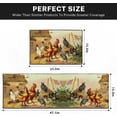 thumbnail image 2 of Farmhouse Kitchen Rugs and Mats Non Skid Washable Set of 2, Vintage Rooster Kitchen Mats for Floor, Country Farm Kitchen Runner Rug, Rustic Kitchen Decor, 2 of 6