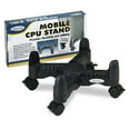 thumbnail image 2 of Kantek Mobile Computer CPU Stand, with Adjustable Width and Locking Casters, Black, 2 of 3