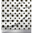 thumbnail image 1 of Soimoi Modal Satin Fabric Dots Dots Print Sewing Fabric Yard 42 Inch Wide, 1 of 3