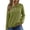 Green, variant on Staron Women's Sweaters Button Down Collared Long Sleeve Casual Comfy Knitted Ribbed Loose Fall Winter Tops Blue L