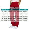 thumbnail image 2 of REALiKUN Men's Sweatpants Baggy Wide Leg, Drawstring Elastic Waist Fleece Joggers with Pockets, Open Bottom Track Pants for Gym Workout, 2 of 5