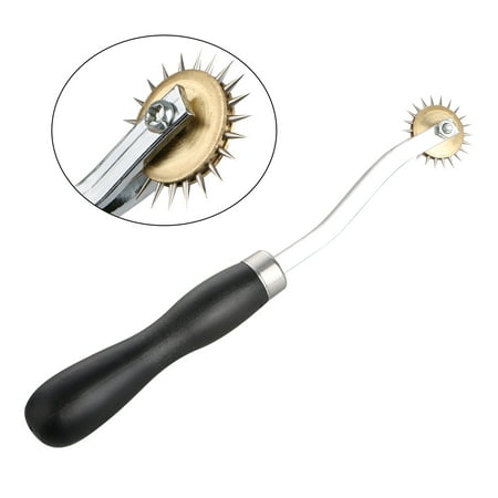 Needle Wheel (Needle Point Tracing Wheel, EEEKit 2mm & 4mm Cloth Pattern Leather Craft Sewing Over Stitching)