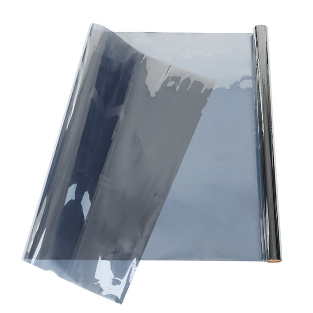 Película de privacidad unidireccional con efecto estático para espejo, tintado de ventana, película reflectante anti-UV con herramienta de escobilla de goma para el hogar y la oficina