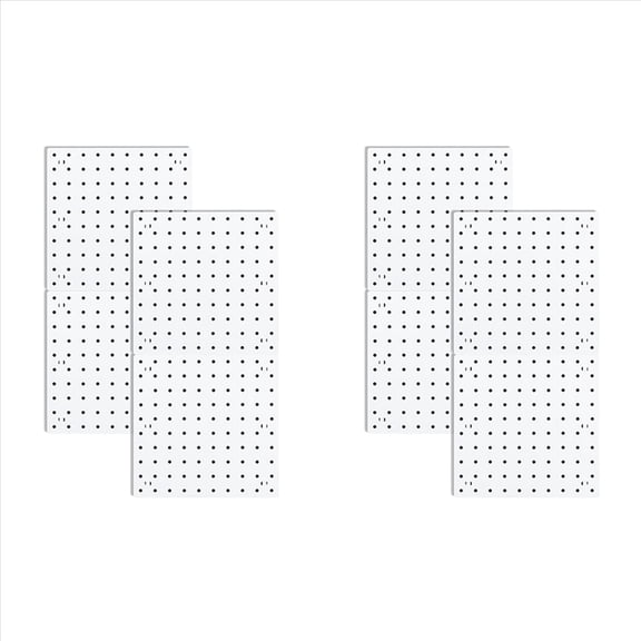 Rollbacks & More Pegboards, Pegboard Wall Organizer Panels, Peg Boards for Wall, Craft Room, Kitchen, Garage, Living Bathroom(8Pcs)