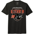 thumbnail image 2 of Men's Joe Gibbs Racing Team Collection  Black Martin Truex Jr Antler Tri-Blend T-Shirt, 2 of 3