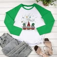 thumbnail image 4 of Clearance under 10.00 LYXSSBYX Womens Tops Long Sleeve Clearance Womens Shirts Christmas Round-Neck Print Long Sleeve Tops Printed Regular Blouse, 4 of 5