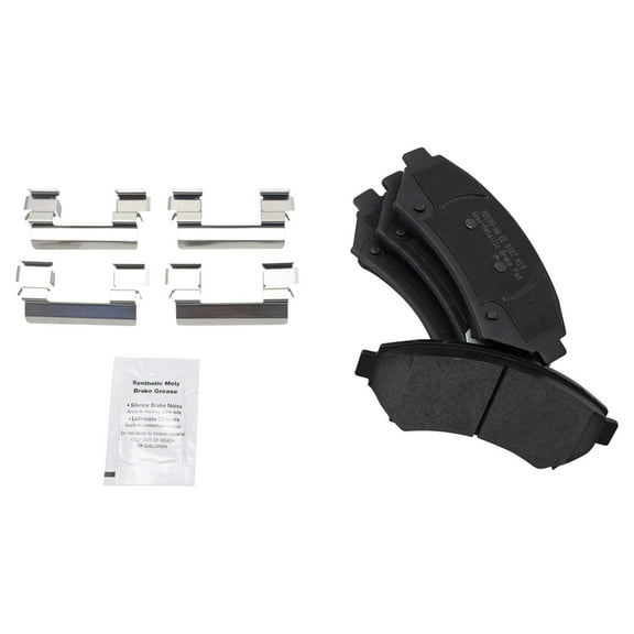 TRQ Front Premium Posi Metallic Brake Pad Kit for Buick Chevy Olds Pontiac BFA73562