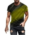 thumbnail image 2 of Aqestyerly T-Shirt Décontracté pour Homme à Manches Courtes, Col Rond, Haut Imprimé, Mode Été, Chemise pour Usage Quotidien HWRETIE, 2 of 4
