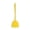 Yellow, variant on Semi-Transparent Colored Silicone Wok Spatula, Non-Stick Cooking Shovel and Spoon, Heat Resistant Kitchen Utensils, Flexible Silicone Turner for Nonstick Pan Stir-Frying and Daily Cooking