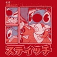 thumbnail image 2 of Mens Lilo & Stitch Comic Book Panels Lightweight Hoodie, 2 of 4
