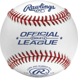 Rawlings Full-grain leather cover NFHS Official Baseball - Walmart.com