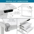 thumbnail image 5 of SD STUDIO DESIGNS Graphix II eLift Split Top Height Adjustable Drafting, Drawing Table, 5 of 6