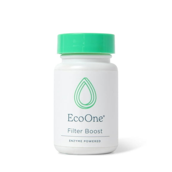 EcoOne Filter Boost, Enzyme Powered Filter Booster, Deep Cleans Filter Fibers, 2 oz. Powder
