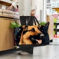 thumbnail image 6 of Shepherd Dog Versatile Oxford Cloth Reusable Storage Box - Foldable, Large Capacity Beach Bag, Shopping Bag, and Decorative Box, 6 of 7