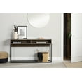 thumbnail image 4 of Console Table Mezzy Brown Walnut South Shore, 4 of 11