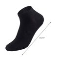 thumbnail image 3 of Unisex No Show Boat Socks, Breathable Moisture Wicking Low Cut Invisible Ankle Socks, 5 Pairs Multi-Pack, Gray, One Size, 3 of 7