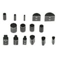 thumbnail image 3 of 15PCS Punch Cutter Set Various Shape Alloy Steel Hollow Hole Punching Tools for Leather Crafts, 3 of 14