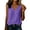 Purple, variant on Cotton Linen Tank Tops Womens Sleeveless Casual Soft Comfy Blouses Summer Vacation Beach Outfits