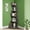Dark Gray, variant on 5-Tier Modern Shelving Unit White Sea Grass-Inspired Design, Adjustable Shelves, High-Quality Board for Home/Office
