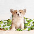 thumbnail image 4 of Yiaed Happy Fruit Print Dog Blankets-Cat Blanket Washable for Couch Protection,Puppy Blanket, Soft Plush Reversible Throw Furniture Protector-Small, 4 of 8