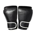 thumbnail image 1 of Protectores de guantes de boxeo MMA PU Guantes de entrenamiento Karate Sport Mittens para la sesión de entrenamiento de ejercicios Entrenamiento de Niño negro, 1 of 8