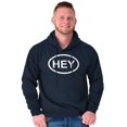 thumbnail image 5 of Hey Girl Funny Novelty TV Show Logo Unisex Plus Size Hoodie Brisco Brands 4X, 5 of 6