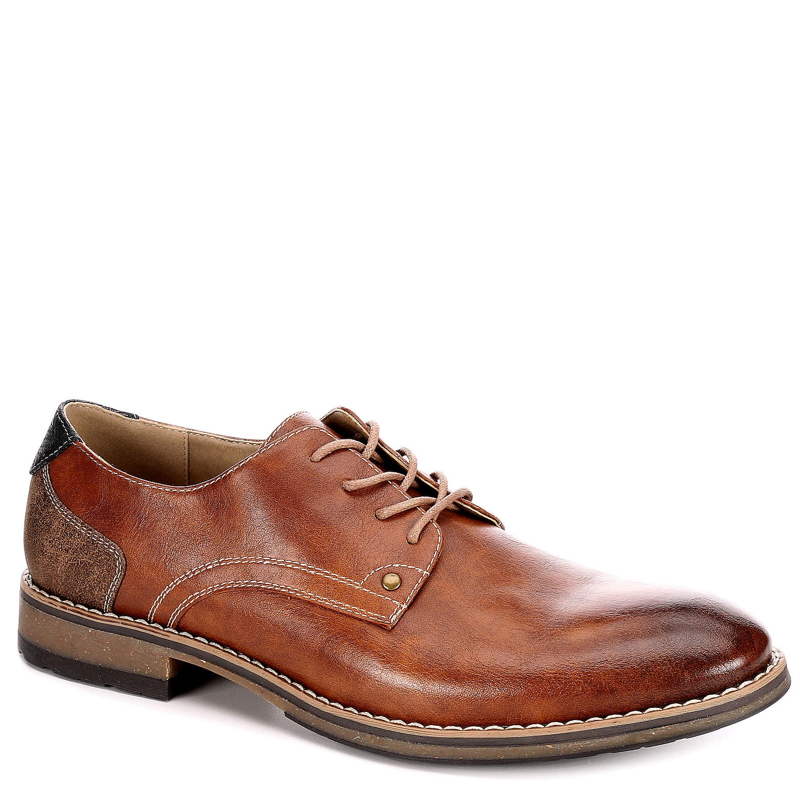 cognac oxford shoes