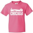 thumbnail image 3 of Inktastic Chicago Skyline Grunge Youth T-Shirt, 3 of 5