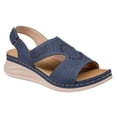 thumbnail image 3 of Willtoo Women's Open Toe Wedge Orthopedic Sandals Boho Non-slip Dressy Summer Sandals with Ankle Strap Breathable Casual Walking Shoes, 3 of 6