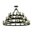 thumbnail image 4 of Meyda Tiffany 130509 Loxley Horizon 42 Light 70" Wide Pillar Candle Style Chandelier -, 4 of 5