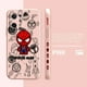 thumbnail image 3 of Case For OPPO FIND X6 X3 REALME X7 X50 RENO 2 4Z 4 6 Lite 5Z 5F 4G 5G PRO Liquid Silicone Case Marvel's Spider-Man Deadpool, 3 of 5