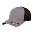 thumbnail image 4 of Flexfit By Yupoong Melange Mesh Trucker Cap, 4 of 4
