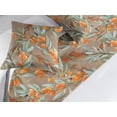 thumbnail image 2 of Vintage Bed Runner Set, Leaves and Sea Buckthorn Berries Pattern Watercolor Art on Plain Back, Decorative Bedding Scarf & 2 Pillow Shams for Hotels Homes, Queen, Dark Orange Pale Green, by Ambesonne, 2 of 3