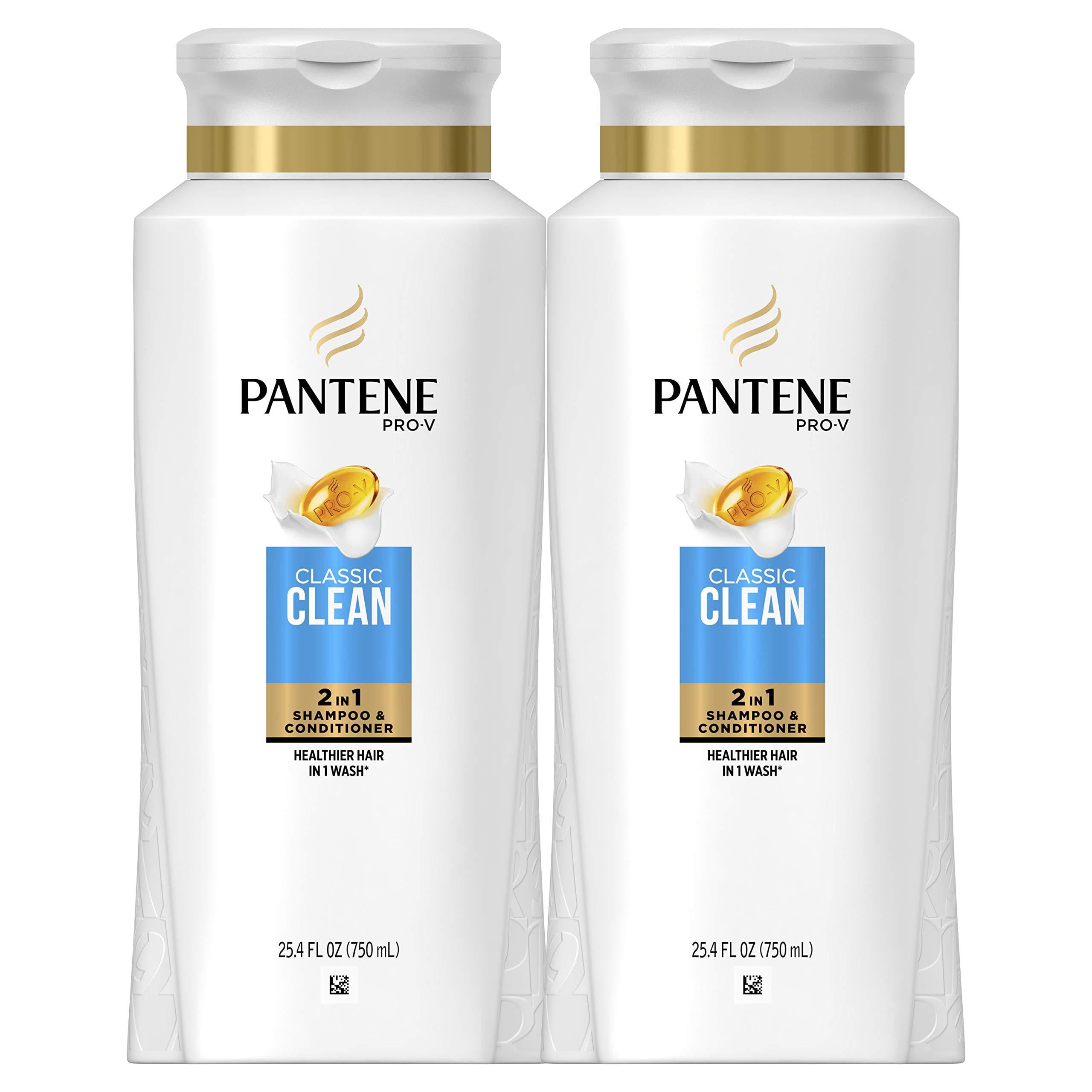 Pantene, Shampoo and Conditioner 2 in 1, ProV Classic Clean, 25.4 fl