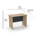 thumbnail image 3 of Escritorio MADIK Profesional Roble con Pasacables - Home Office 120cm M001, 3 of 3