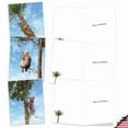 thumbnail image 3 of The Best Card Company 20 Assorted Christmas Notecards Bulk Box Set 4 x 5.12 Inch with Envelopes (10 Designs, 2 Each) Holiday Tree Animals AM10323XSG-B2x10, 3 of 6