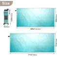 thumbnail image 4 of Dreamtimes Beach Towels Blue Glitter Sparkle Camping Towels Sand Free Beach Towel, 30"x60" Large Beach Towels Quick Dry Bath Travel Towels Pool Yoga Beach Mat for Men Women, 4 of 7