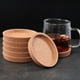 thumbnail image 3 of BRIGHTFUFU 2 unids creativos CUBIERTAS CUBIERTAS CUBIERTAS SIMPLE POSITIVAS DE TAZAS PARA EL USO DEL HOGAR (color de madera), 3 of 6