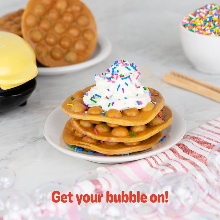 Electric Bubble Waffle Maker with Nonstick Ceramic Plates photo 7