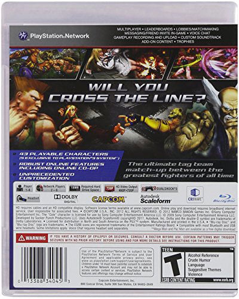 Street Fighter X Tekken Pack de personagens PS3 - Donattelo Games - Gift  Card PSN, Jogo de PS3, PS4 e PS5